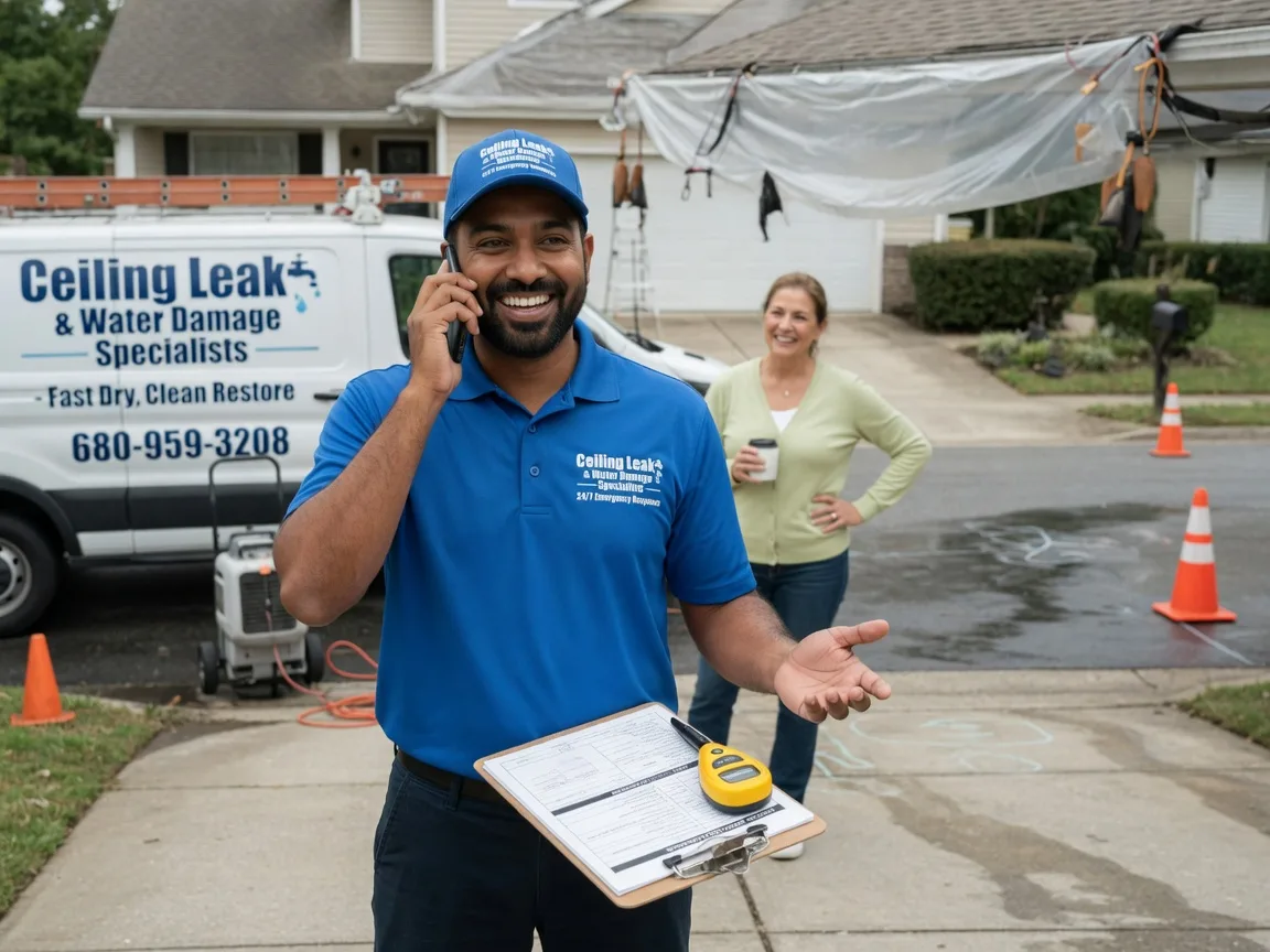 Ceiling Leak Cleanup Crownpoint, NM FAQs
